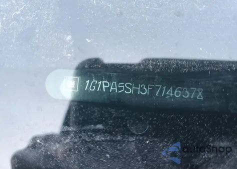 2015 Chevrolet Cruze Ls from USA, damaged, VIN 1G1PA5SH3F7146378